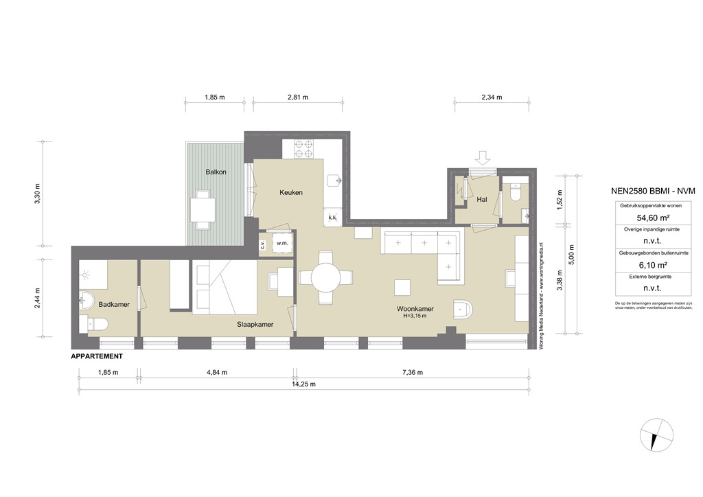 mediumsize floorplan